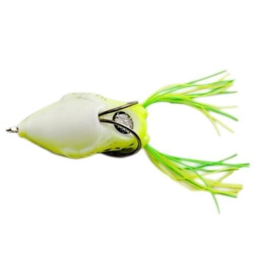 1 Pc 5.5cm Large Frog Fishing Lure Hook Topwater Bass Bait Fishing Tackle Tool Fishing High Carbon Steel big fish Lures Frog