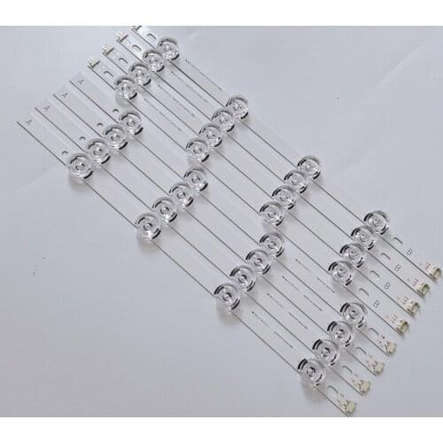 8PCS LED Backlight strip For LG 40"TV 40LF630V SVL400 HC400DUN-VCKN1-211X VCKN5-214X 40LH5300 INNOTEK DRT 4.0 3.0 40 6916L-0885A
