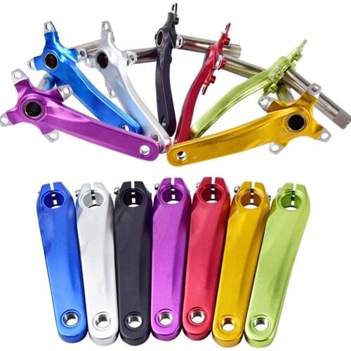 Aluminum Alloy Bicycle Crank Ultralight MTB Road Bike IXF Crank Arm Crankset With/Without Central Axis Cycling Accessories