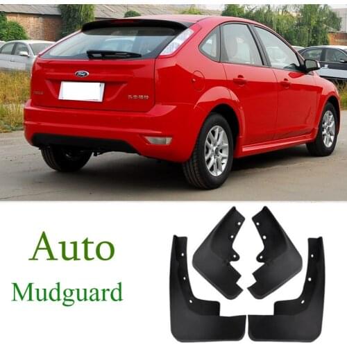 Mudflap For Ford FOCUS Hatchback 2009 2010 2011 Fender Mud Guard Splash Flaps Mudguard Accessories Front Rear ABS Plastic 4Pcs