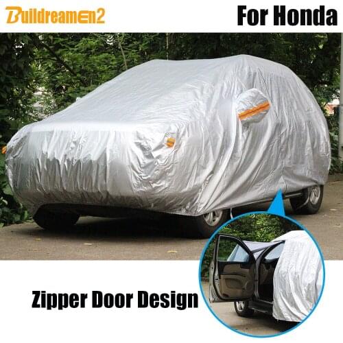 Buildreamen2 Waterproof Car Cover Sun Snow Rain Dust Resistant Cover For Honda Everus Accord Crosstour Element FR-V Vezel Jade