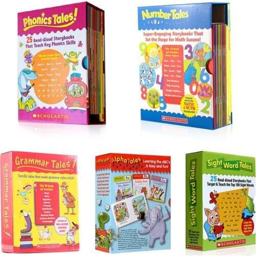 Sight Word Phonics Grammar Alpha Number Tales English Storybooks Children Math ABC Book Kids Game Early Educational Toys