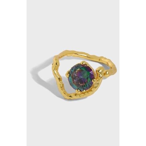 Authentic 925 Sterling Silver Fine Jewelry 4A Zircon Heart Shape Line Ring For Party C-JT602