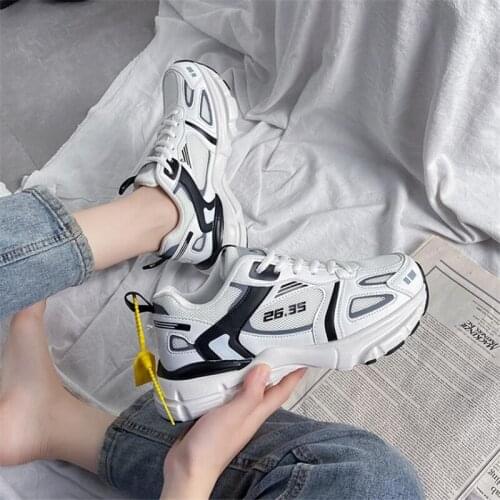 Women Chunky Sneakers Outdoor Jogging Womens Shoes Fashion Trainers Ladies Platform Casual Shoes Female Running Sport Shoes