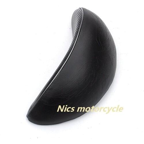 Modification Universal Black Motorcycle Bar Back Seat Backrest Cushion Pad Motorcycle cushion