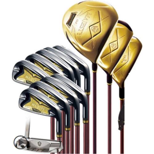 Mens Golf club Maruman Majesty Prestigio X P10 Golf complete clubs Driver+Fairway Wood+irons+putter Graphite Shaft R S SR flex