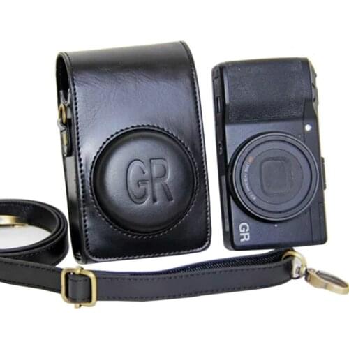 Suitable for Ricoh gr camera bag grii leather case grii camera protective cover case