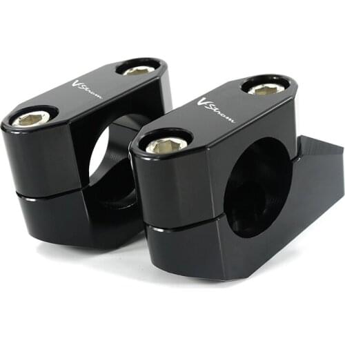 Fit For Suzuki V-Strom 1000 DL1000 XT 2018-2019 28mm 1 1/8" Motorcycle Off-set Handlebar Riser Back Moved Fat Bar Mount Risers