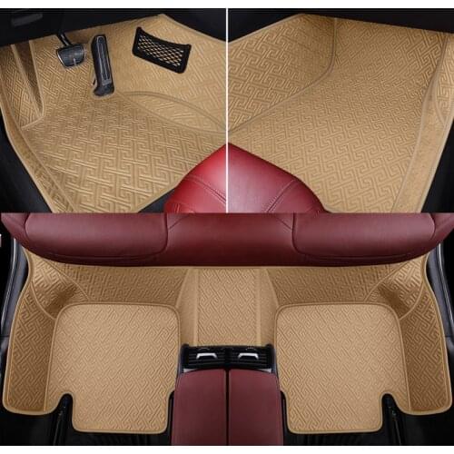 Custom car floor mats for toyota rav4 camry vitz verso wish corolla venza prius auris land cruiser Prado floor mats for cars