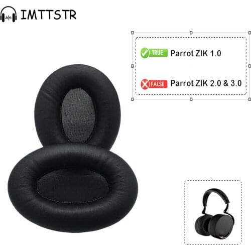 DIY Replacement EarPads for Parrot ZIK 1.0 by Philippe Headphones Cushion Ear pad Cups Earmuffes Cover Sleeve