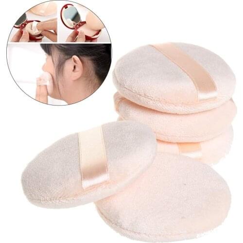 5/10 pcs Cosmetic Powder Puff Wet and Dry Powder Sponge Makeup Sponge BB Cream Puff Round Professional Makeup Puff