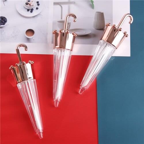 10/30/50/100pcs 5ml Rose Gold Lip Gloss Tube Plastic Lip Glaze Tube Makeup Empty Tube