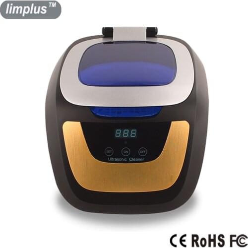 Limplus 750ml Ultrasonic Cleaner 50W Touch Control Panel Mini Ultrasound Bath Machine Cleanning Jewellery Watch Glasses Denture