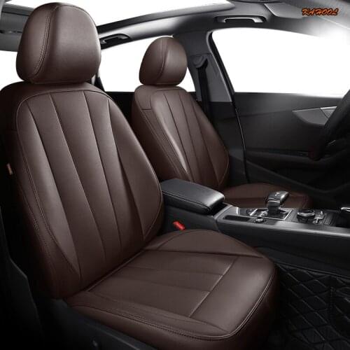 KAHOOL Custom Leather car seat cover set For Dodge Caliber Avenger Journey challenger Automobiles Seat Covers cars seat style
