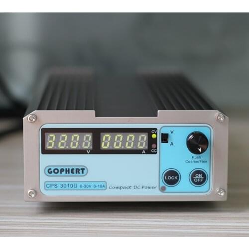 CPS-3010II Voltage Regulators DC Switching Power Supplies OVP OCP OTP 0-30V 0-10A Adjustable Power Supply Mini laboratory power