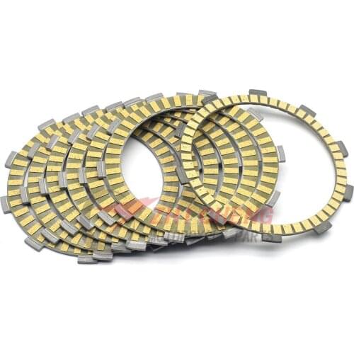 Motorcycle Friction Clutch Plates Disc For HONDA XR400 Motard XR400M XR400SM Supermotard 2005 2006 2007 2008 XR 400