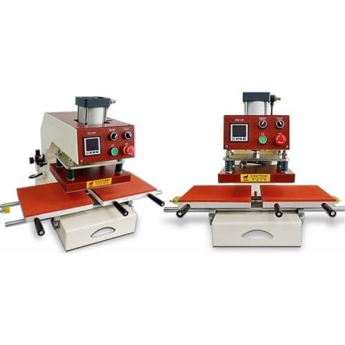 HQS-3023 Clothing Hot Stamping Machine 220V Sliding Heat Press Machine 23x30 Pneumatic Press Heat Transfer Machine