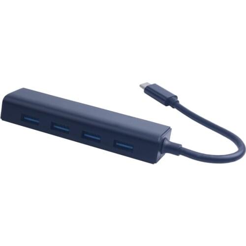 USB 3.1 Type C Hub 4-Port USB 3.0 Hub Adapter support 2TB Type-C Hub for Notebook & PC for Macbook Chromebook Pixel USB-C device