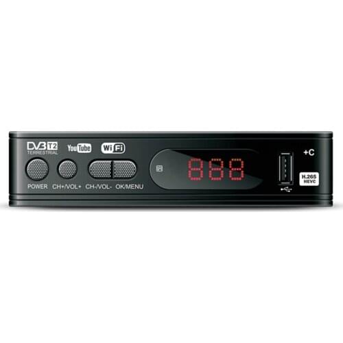 Hot sale HD DVB-T2 H.265 IPTV Receptor GT Media V7S USB wifi FHD 1080P Satellite TV Receiver High Quality