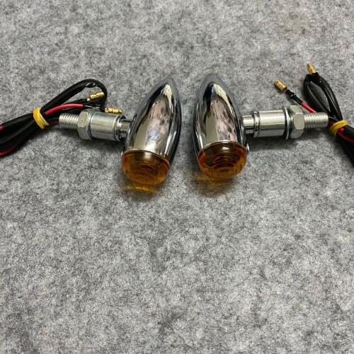 Matte Black smoke Motorcycle Bullet Turn signal Indicator light Bulb Fits For Harley Victory Yamaha Honda Suzuki Indian Custom