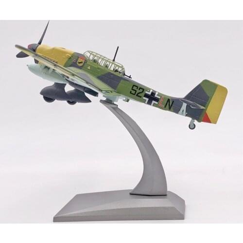 WLTK German Junkers Stuka Ju-87 Dive Bomber 1/72 Diecast Model