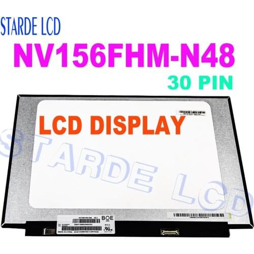 NV156FHM-N48 V8.2 fit B156HAN02.2 B156HAN02.1 B156HAN02.4 EDP B156HAN02.3 30 PIN Laptop LCD SCREEN PANEL with no screw holes