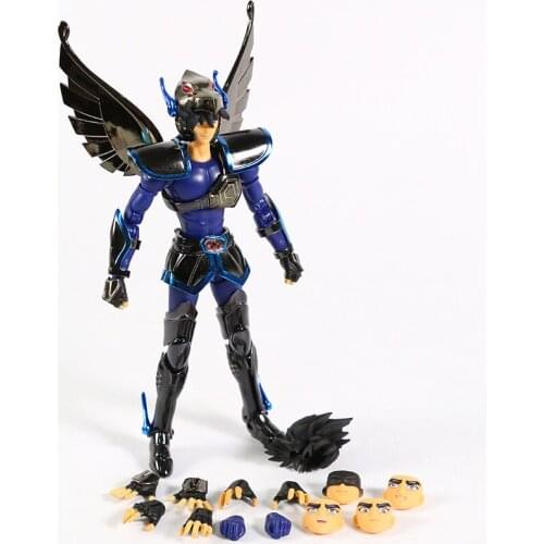Great Toys GT Model Safety CAP TV Saint Seiya Black Pegasus Metal Armor Model Toys Gifts Toy For Collection
