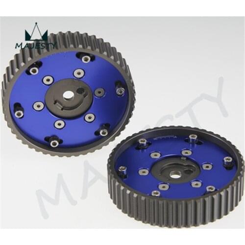 Adjustable CAM GEAR GEARS Pulley for BMW E21 E28 E30 E34 E36 318i ( 2pcs) BLUE