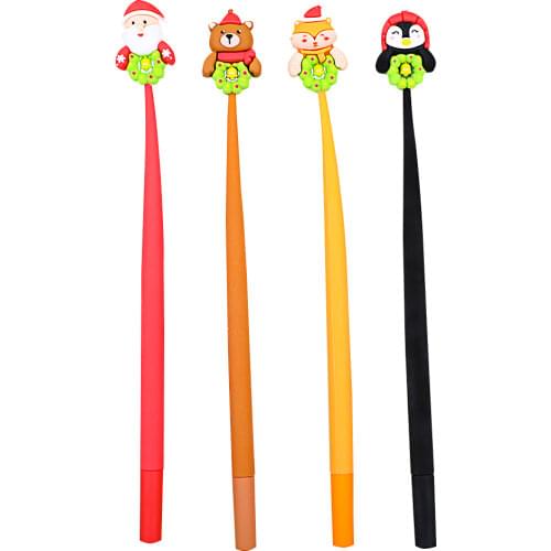 Creative Cute Gel Pens 0.5mm Writing Black Refill For Office Accessories School Student Learning Kawaii Stationary Supplies