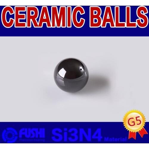Si3N4 Ceramic balls 10 10.318 11.1125 11.509 11.906 12 12.303 12.7 ( 2 PC) Silicon Nitride G5 Precision Ball