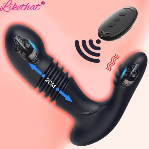 Sex Toys Anal Vibrator Finger Prostate Massage Anus Stimulate Butt Plug Male Masturbator Backyard Plug Sex Products For Men Gays