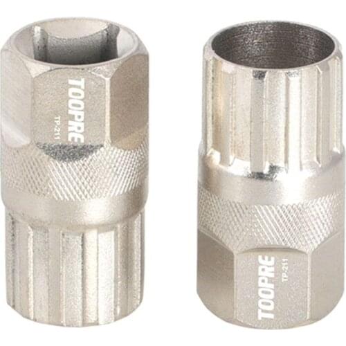 Bicycle Lockring Sleeve Cassette Flywheel Removal Freewheel Remover Repair Tool MTB Bike Accessory