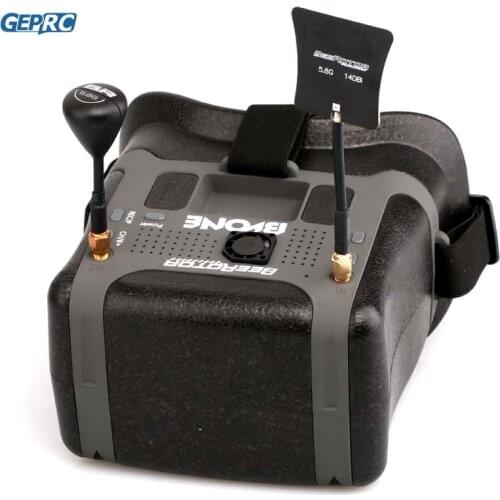 BeeRotor FPV video glasses DVR version head-mounted 5.8g40 channel image transmission through the drone