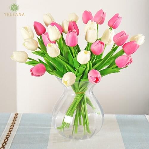 Искусственные тюльпаны YELEANA China At AliExpress