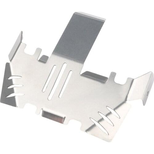 Stainless Steel Guard Plate Chassis Protective Board for Simulation Model Car For Bronco Trx-4 Trx-6 Accessories