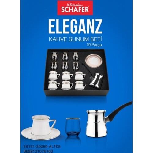 Schafer 19 Pieces.Eleganz Coffee Presentation Set - 76163
