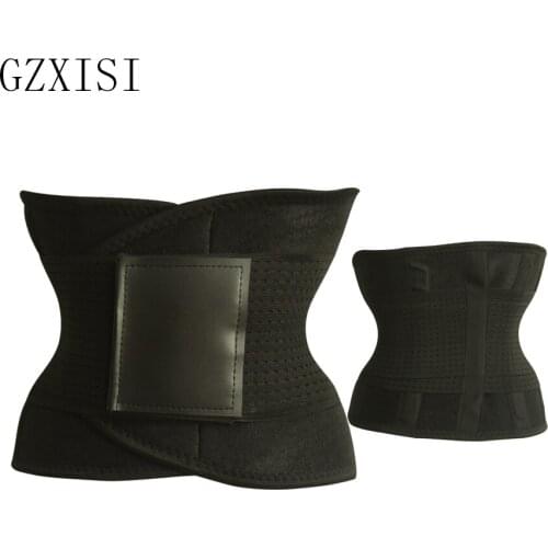 2016 New Design Fitness Waist Trimmer Women Sexy Postpartum Corset Belt Firm Slimming Belly Waist Trainer Girdles Body Shapers