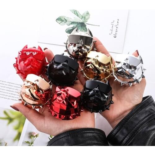 Bulldog Fragrance Car Air Freshener Bulldog Car Perfume Decoration Auto Clip Fragrance Scent Car Diffuser accessories interior