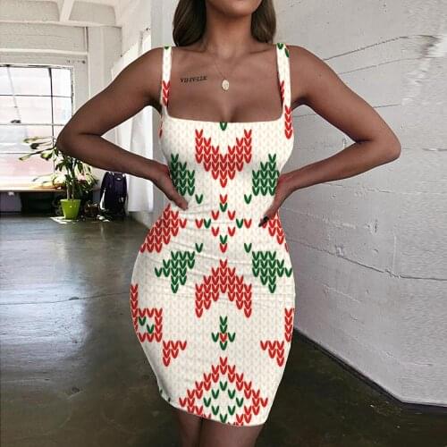 Giyu Brand Christmas Dresses Women Snowflake Ladies Dresses Graphics 3d Print Painting Bodycon Dress Womens Clothing Plus Size