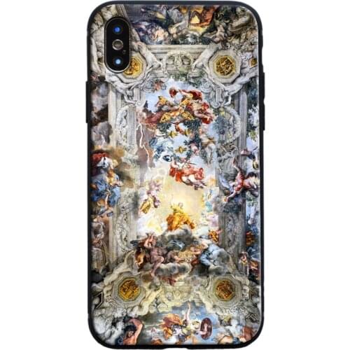 Vintage Plaster Statue David aesthetic Art Phone soft Case for iphone 8 11 12 Pro Max mini 7 6 6S Plus X XS MAX 5 5S SE XR case