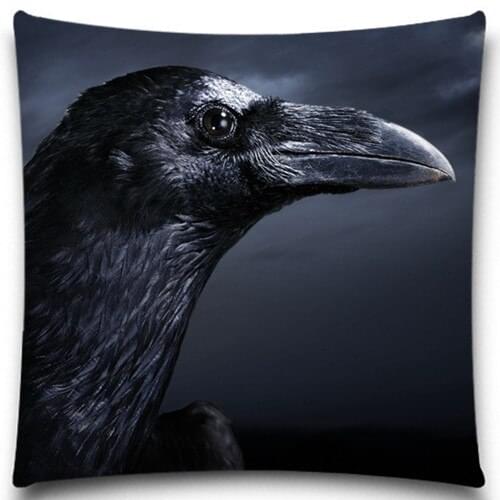 Blackbird 2D print creative Pillow case Square cotton polyester cushion cover 5 size 9 style