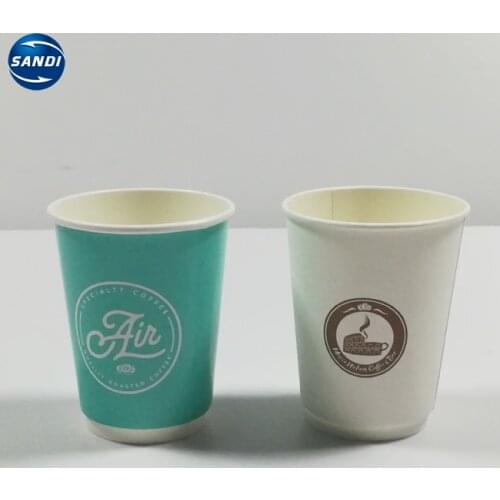 Cheap custom disposable coffee printed paper cup with LOGO