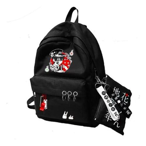 Toilet-Bound Jibaku Shounen Hanako-Kun Cosplay Canvas Backpack School Shoulder Bag Travel Rucksack Gift