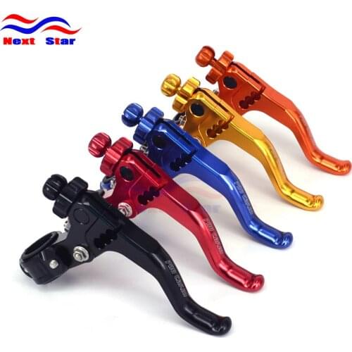 Billet Short MX Stunt Clutch Lever Perch Assembly 2 Fingers 22mm 7/8" Handlebar For YAMAHA HONDA SUZUKI KAWASAKI Motorcycle New