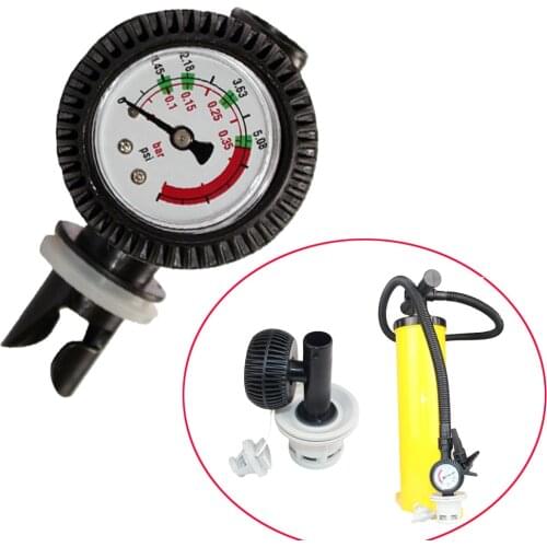 Air Pressure Gauge 0-5.08 PSI Barometer for Kayaking Inflatable Boat SUP Board Raft