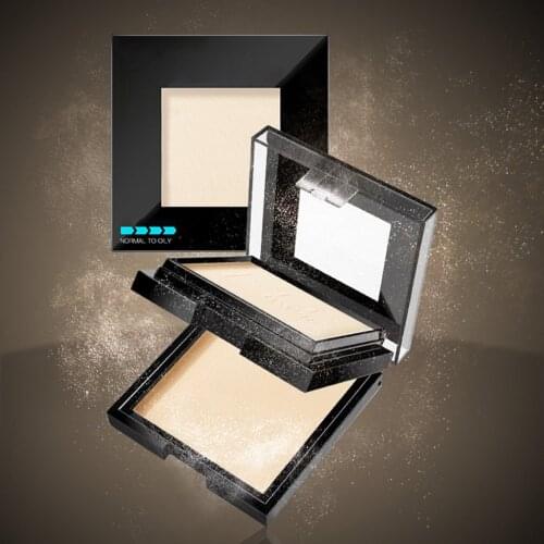 Matte Poreless Pressed Powder Oil-control Double-layer Pressed Powder Brighten Skin Tone Natural And Delicate Pressed Powder