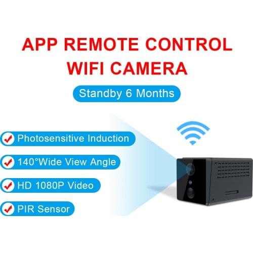 Mini Wifi Camera HD 1080P Night Vision Micro Cam Body Detection Mini Camcorder PIR Support 128g Card