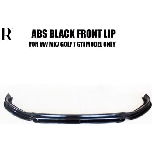 MK7 Front Bumper Lip Chin Spoiler for VW MK7 Golf 7 GT-I Only 2014 - 2017 ( can't fit MK7.5 )