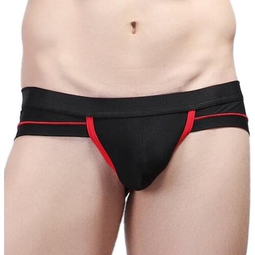 Sexy Briefs Men Underwear Breathable Penis Pouch Comfortable Underpants Gay Jockstrap Slip Underwear Men Briefs Mesh Cueca