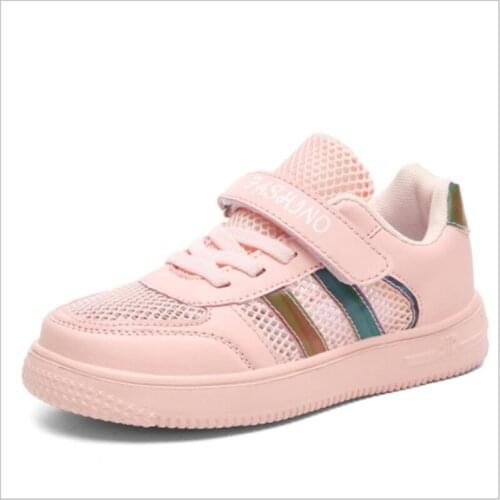 2021 New Summer High Quality Childrens Shoes Boys' Mesh Breathable Sneakers Girls Lightweight Soft Bottom Running Shoe